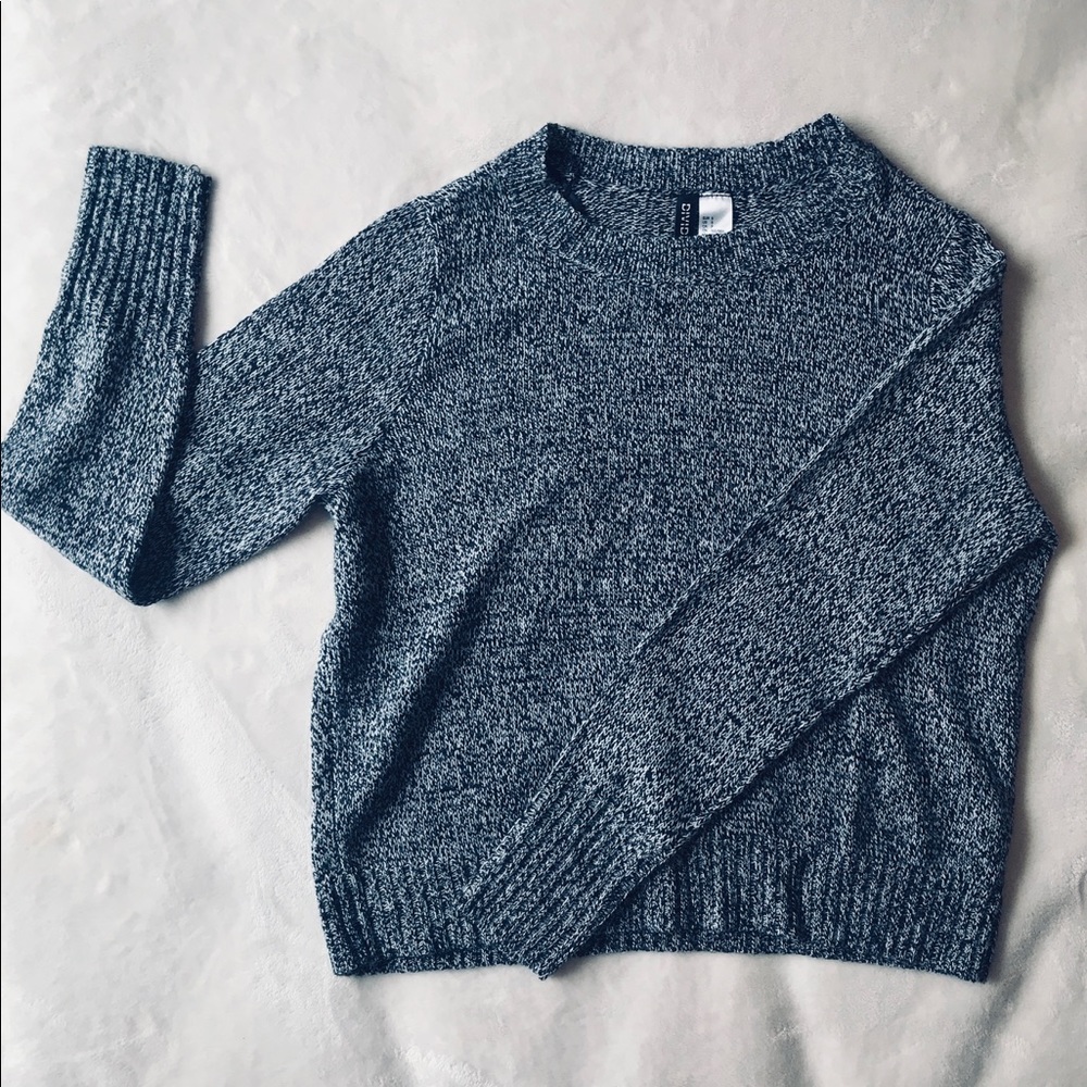 Knit Speckled Sweater